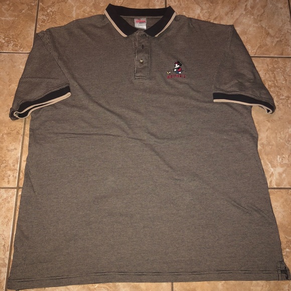 mickey mouse golf polo